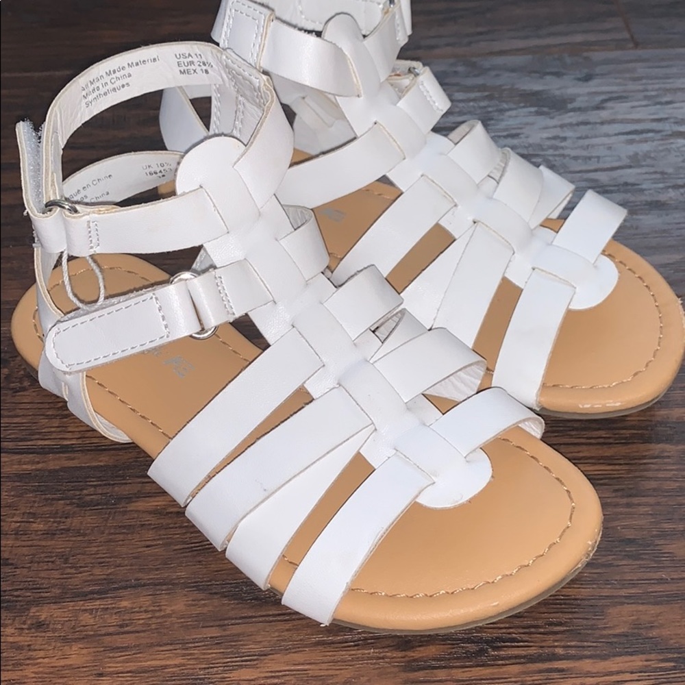 WHITE SANDALS